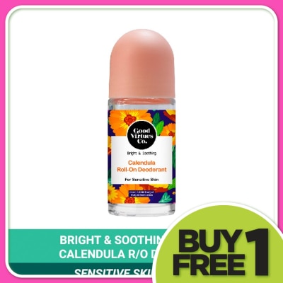 GOOD VIRTUES CO Calendula Roll On Deodorant Sensitive Skin 55ml