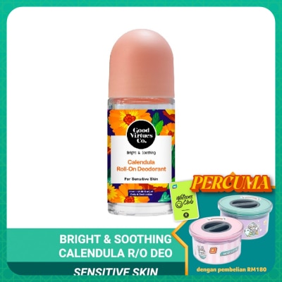 GOOD VIRTUES CO Calendula Roll On Deodorant Sensitive Skin 55ml