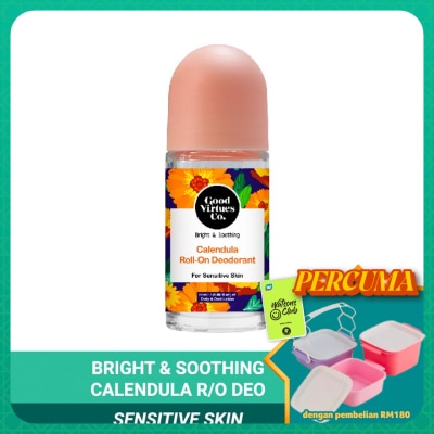 GOOD VIRTUES CO - Calendula Roll On Deodorant Sensitive Skin 55ml