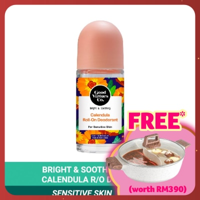 GOOD VIRTUES CO Calendula Roll On Deodorant Sensitive Skin 55ml