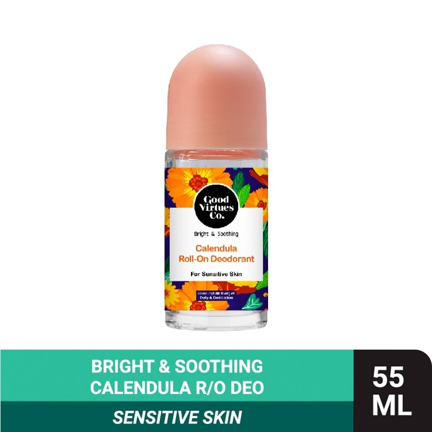 Calendula Roll On Deodorant Sensitive Skin 55ml