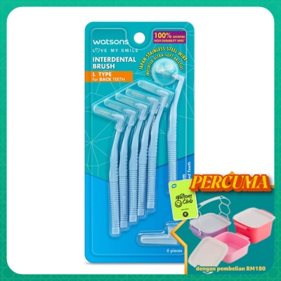 WATSONS - L Type Interdental Brushes 6's
