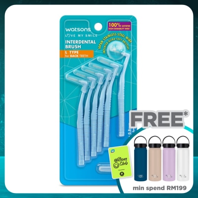 WATSONS L Type Interdental Brushes 6's