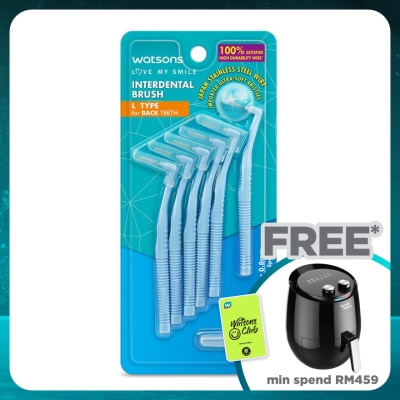 WATSONS L Type Interdental Brushes 6's