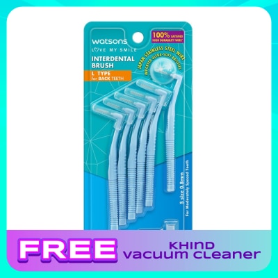 WATSONS L Type Interdental Brushes 6's