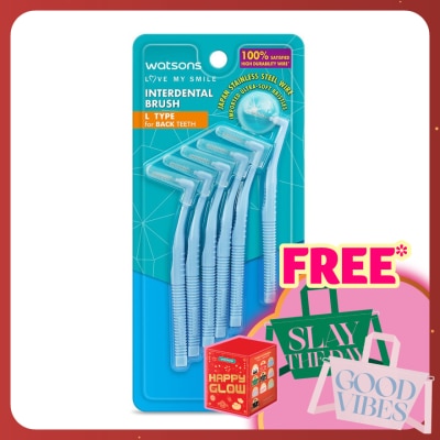 WATSONS L Type Interdental Brushes 6's
