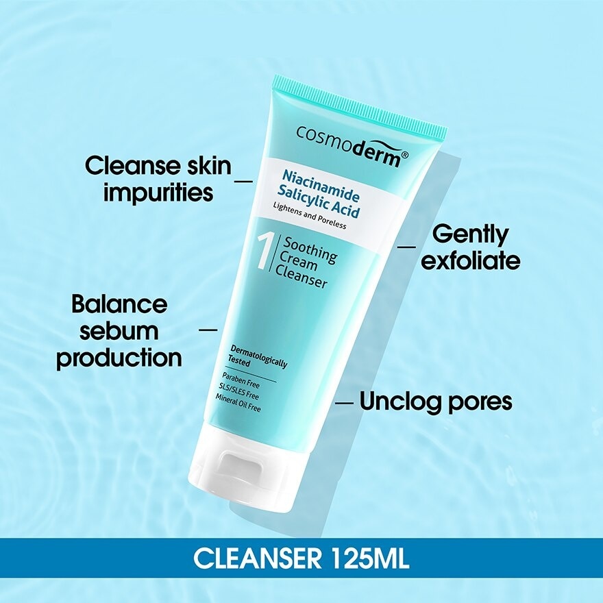 Niacinamide Soothing Cream Cleanser 125ml