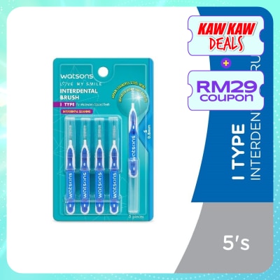 WATSONS I Type Interdental Brushes 5's