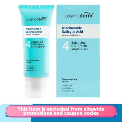 COSMODERM Niacinamide Salicylic Acid Balancing Gel-Cream Moisturizer 50ml