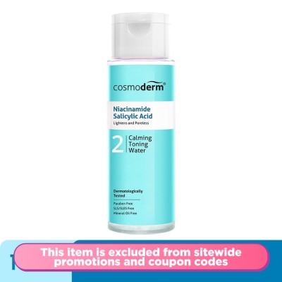 COSMODERM Niacinamide Salicylic Acid Calming Toning Water 100ml