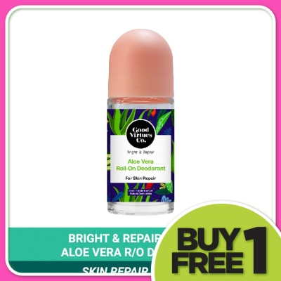 GOOD VIRTUES CO Aloe Vera Roll On Deodorant Skin Repair 55ml