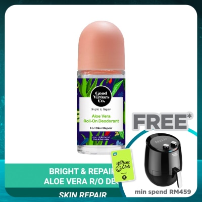 GOOD VIRTUES CO Aloe Vera Roll On Deodorant Skin Repair 55ml