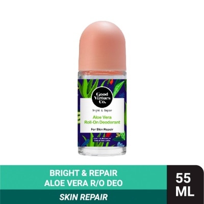 GOOD VIRTUES CO Aloe Vera Roll On Deodorant Skin Repair 55ml