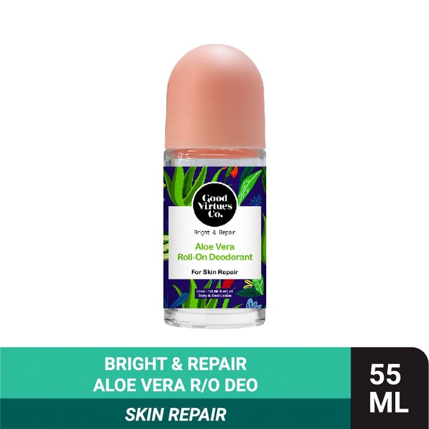 Aloe Vera Roll On Deodorant Skin Repair 55ml