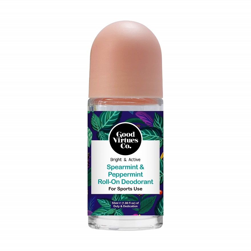 Spearmint & Peppermint Roll On Deodorant 55ml image
