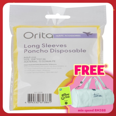 ORITA ORI ADULT DISP    PONCHO