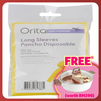 ORITA ORI ADULT DISP    PONCHO