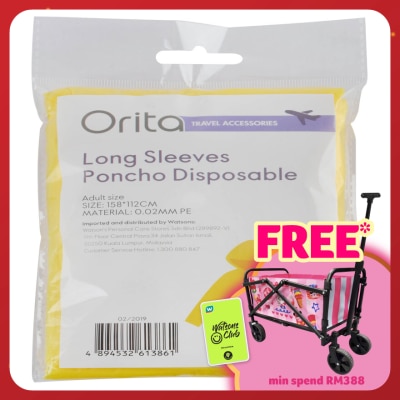 ORITA ORI ADULT DISP    PONCHO