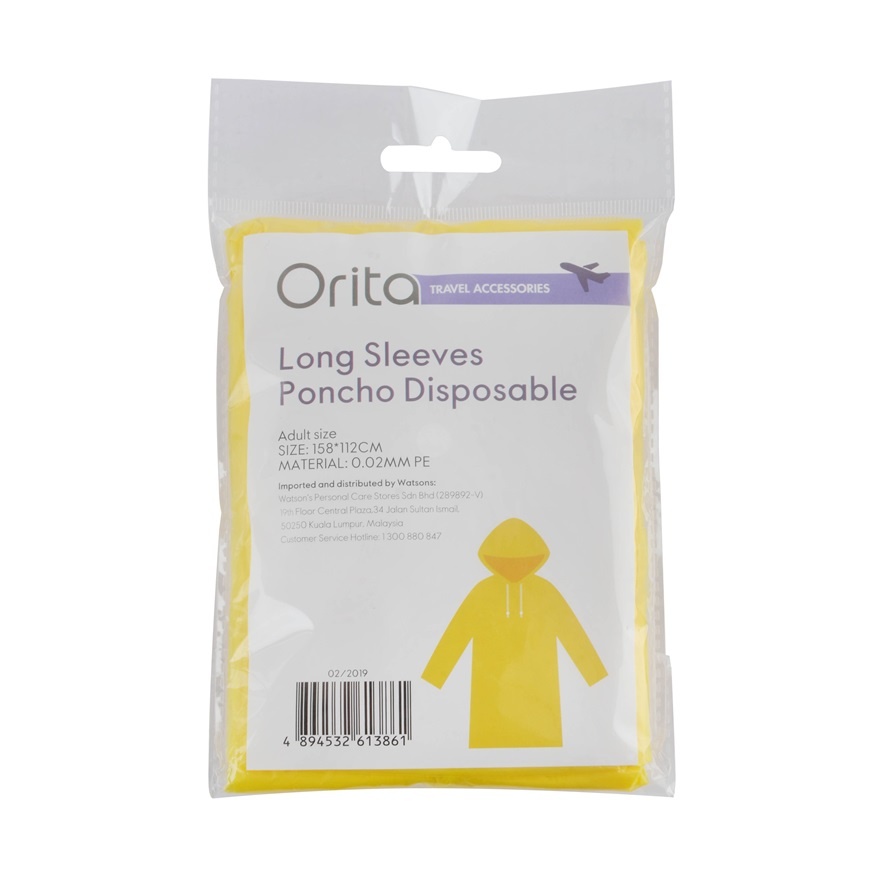 ORI ADULT DISP PONCHO image