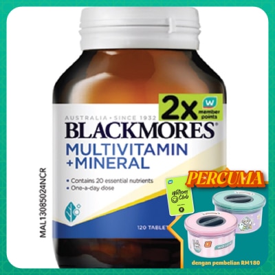BLACKMORES Multivitamin + Mineral 120s