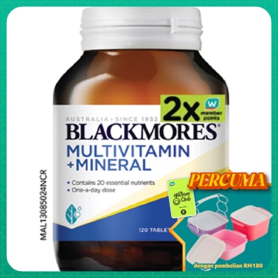 BLACKMORES - Multivitamin + Mineral 120s