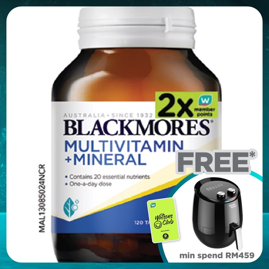 Multivitamin + Mineral 120s