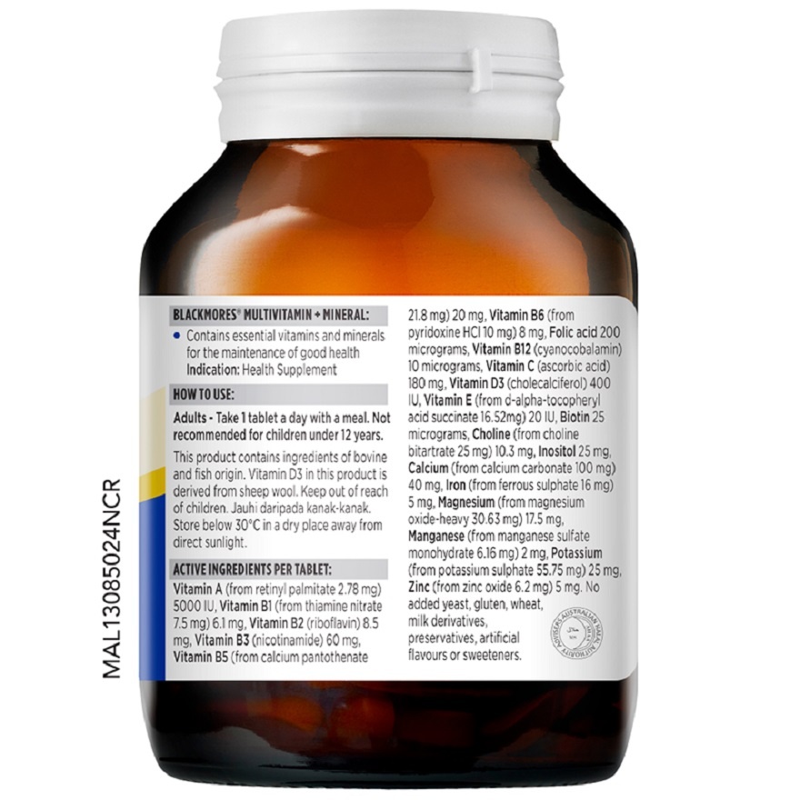 Multivitamin + Mineral 120s image