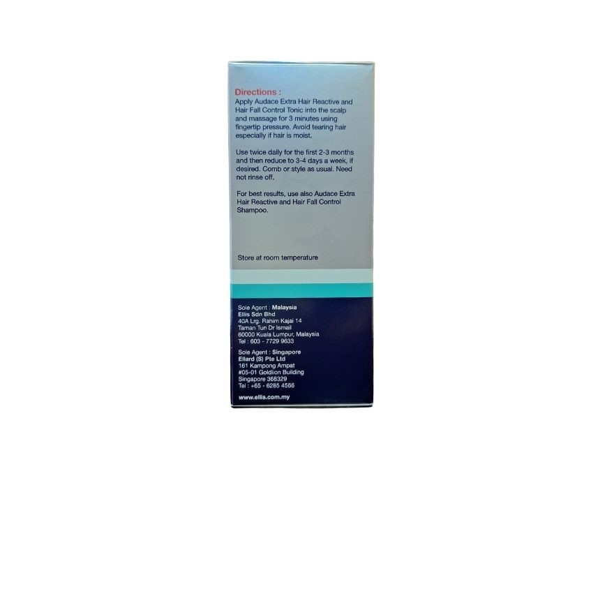 Audace Extra Hair Reactive& Fall Control Tonic