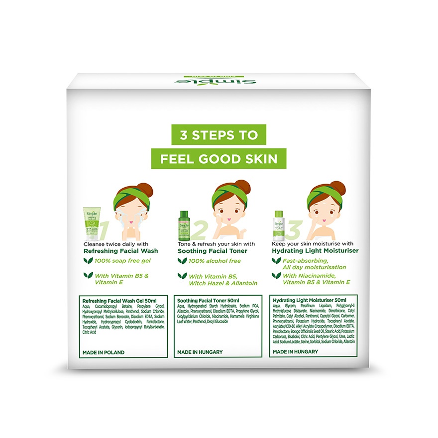 Kind to Skin 3 Step Kit 50ml image