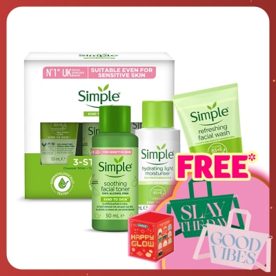 SIMPLE Kind to Skin 3-Step Kit 50ml