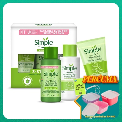 SIMPLE - Kind to Skin 3-Step Kit 50ml
