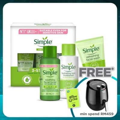 SIMPLE Kind to Skin 3-Step Kit 50ml