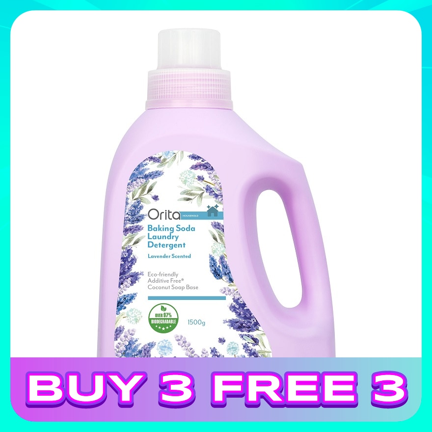 Baking Soda Liquid Detergent (Lavender) 1500G