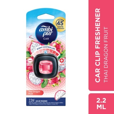 AMBI PUR Air Freshener Thai Dragon Fruit Car Mini Clip 2.2 ml