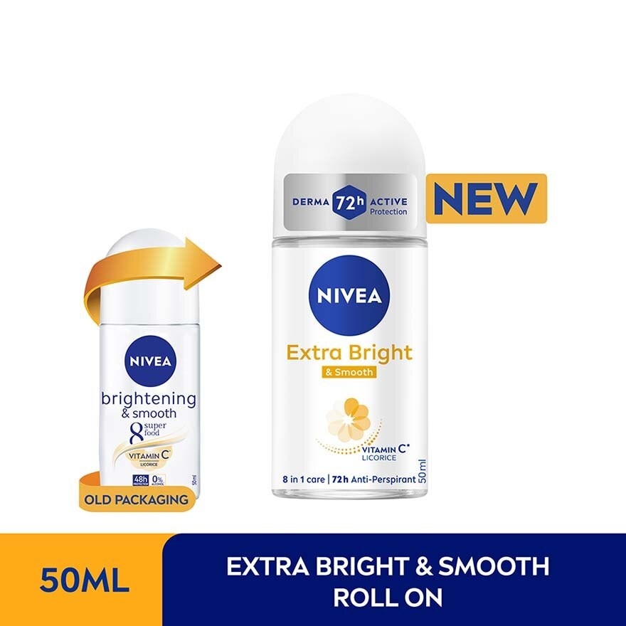 Deodorant Brightening & Smooth Roll On 50ml image