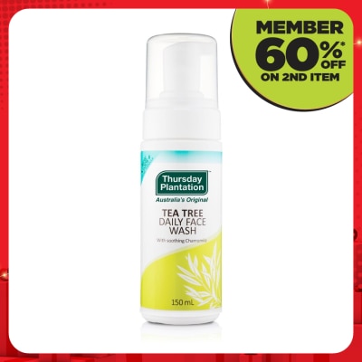 THURSDAY PLANT Tea Tree Daily Face Wash 150ml