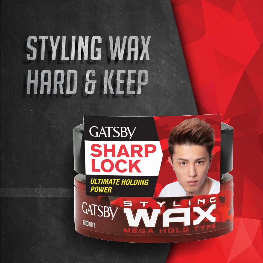 Style Hair Wax Mega Hold 80g image