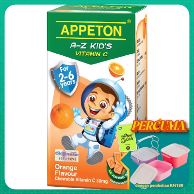 APPETON - A-Z Kid's Vitamin C 100's
