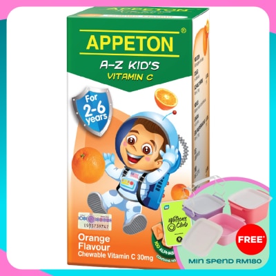 APPETON A-Z Kid's Vitamin C 100's