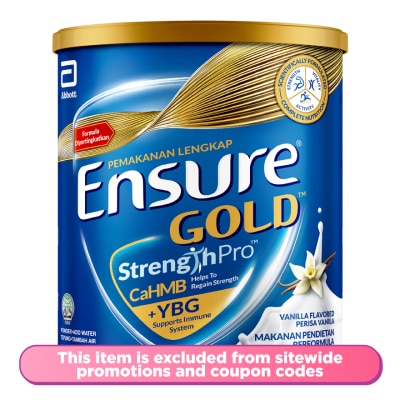 ENSURE Gold Vanilla 400g (per can)