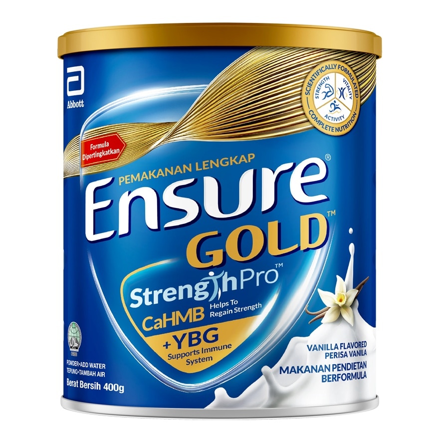 Gold Vanilla 400g (per can) - Adult Complete & Balanced Nutrition