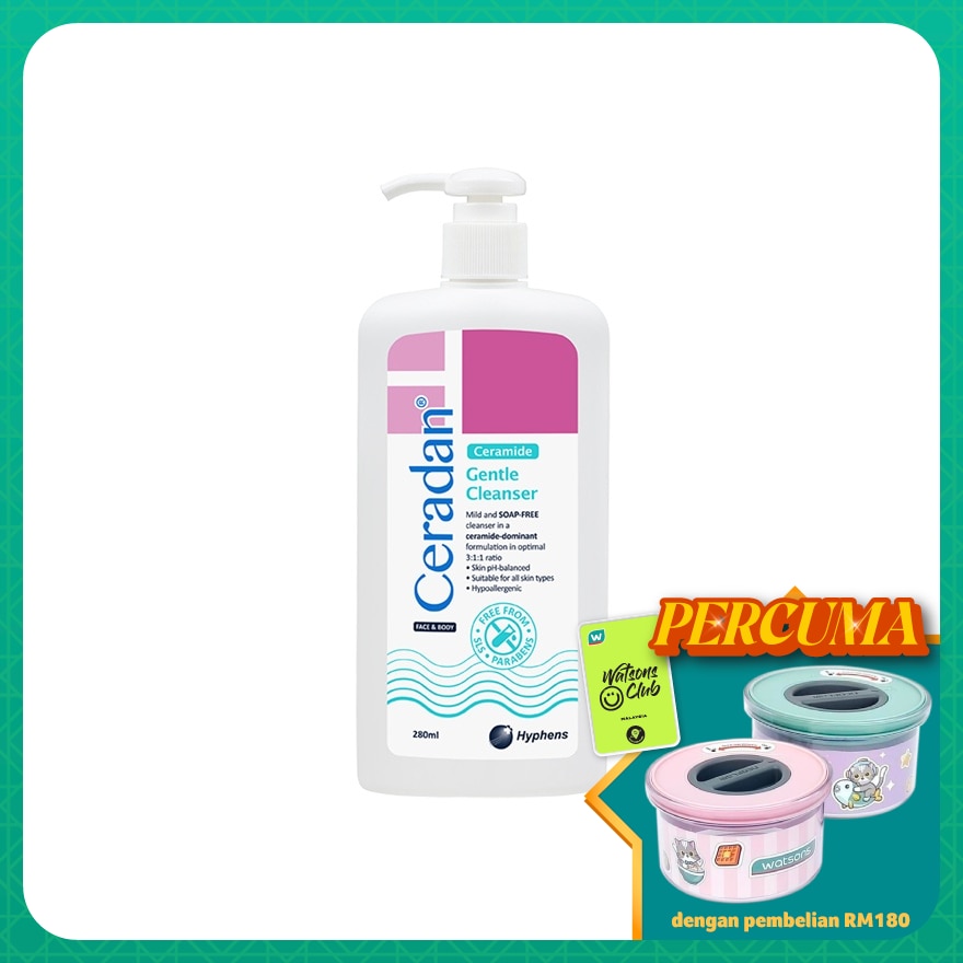 Gentle Cleanser For Face & Body 280ml