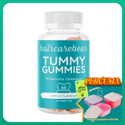 HAIR CARE BEAR - Tummy Gummies 60s (Apple Flavour)