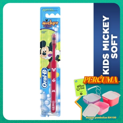 ORAL-B - Toothbrush Mickey Kids Soft 1S (2-4 years old)
