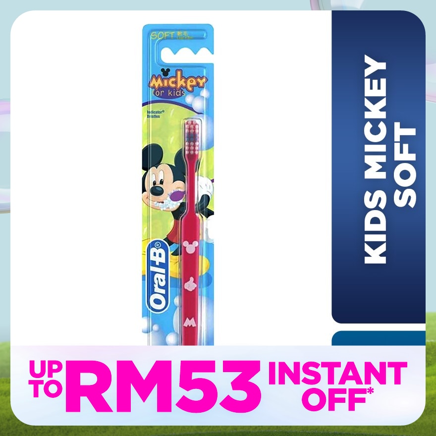 Toothbrush Mickey Kids Soft 1S (2-4 years old)