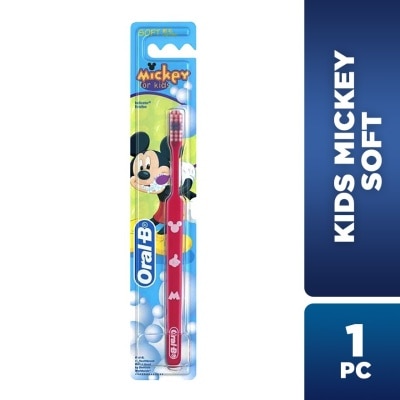 ORAL-B Toothbrush Mickey Kids Soft 1S (2-4 years old)