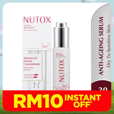 NUTOX Youth Restoring Advanced Serum Concentrate 30ml (Dry To Sensitive Skin)
