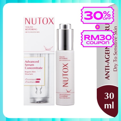 NUTOX Youth Restoring Advanced Serum Concentrate 30ml (Dry To Sensitive Skin)