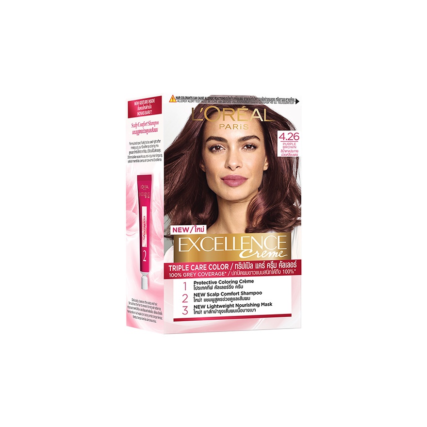 L'Oreal Excellence Creme Purple Brown 4.26 image