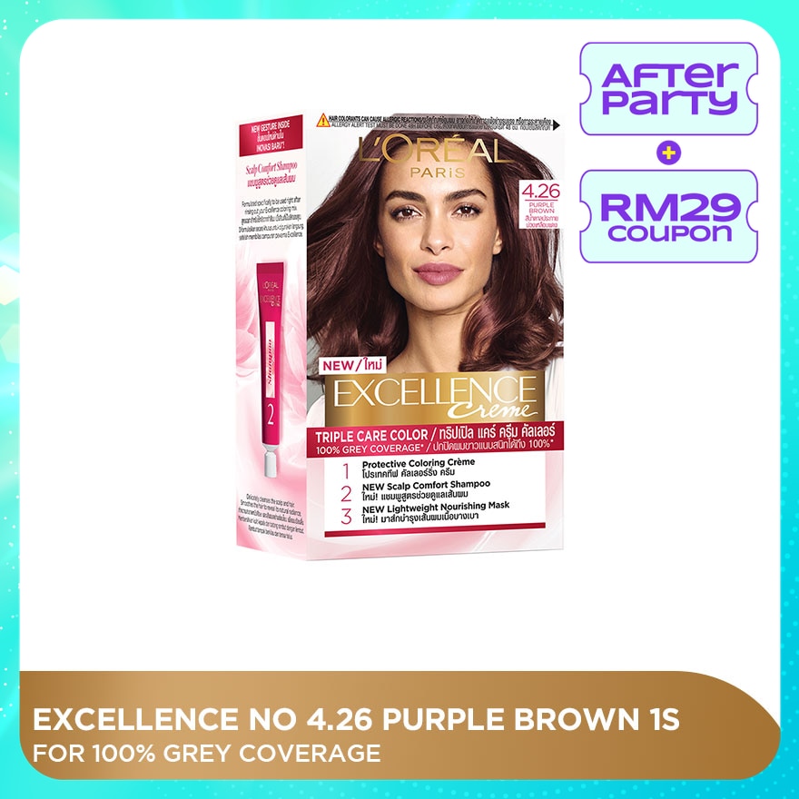 EXCELLENCE L'Oreal Excellence Creme Purple Brown 4.26
